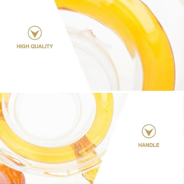 Värmebeständig tesil i glas med finmaskig infuser för löst te