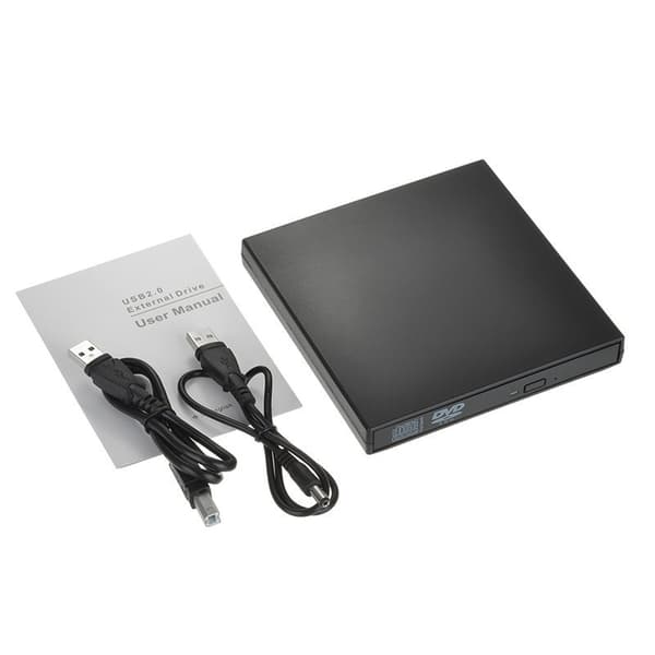 Ulkoinen CD/DVD-asema USB 2.0:lla