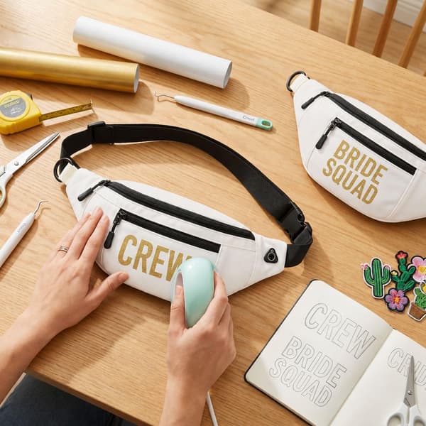 10-pack benvita midjeväskor i bulk för män och kvinnor, crossbody-midjeväskor off-white off-white