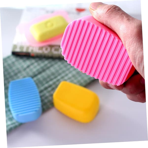 3 stk Mini Scrubber Vask Scrubber Børste Skrubbebræt til Vask Håndholdt Vaskebræt