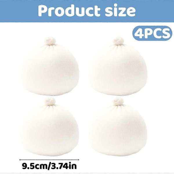 Climbing Chalk, Gym Chalk Balls for Bouldering & Rock Climbing, 4-Pack with Secure Closure