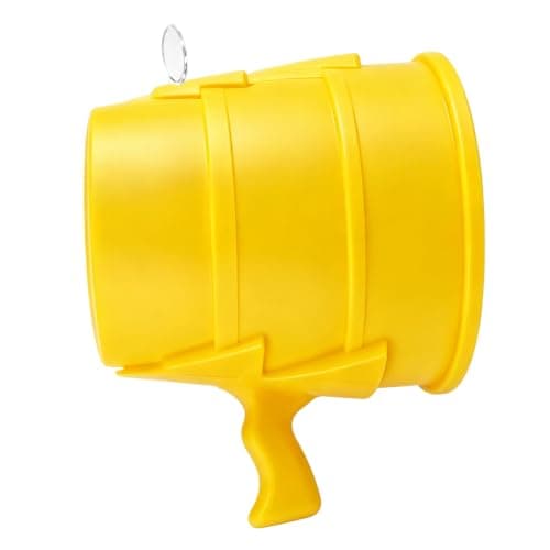 Luftkanonleketøy Håndholdt Bullseye Luftblaster for voksne, 01-Gul 01-yellow