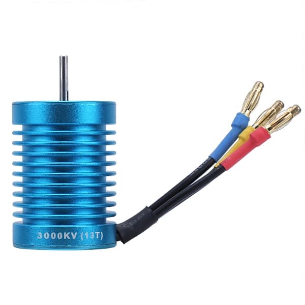 13T 3000KV Brushless Motor Replacement Upgrade Accessory Fits for 1/10 RC Car [CO]