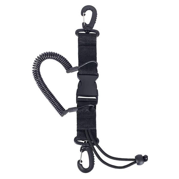 Dykarkamera Lanyard Fjäderspole Kamera Scuba Dykning Snabbkoppling Spänne Klämma Undervattenspool