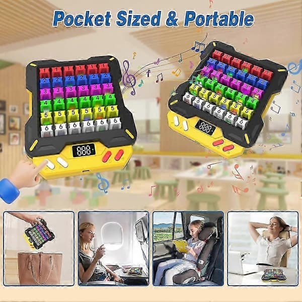 Smart Sudoku Puzzle Game, Electronic Brain Teaser with over 3500 Challenges for Kids