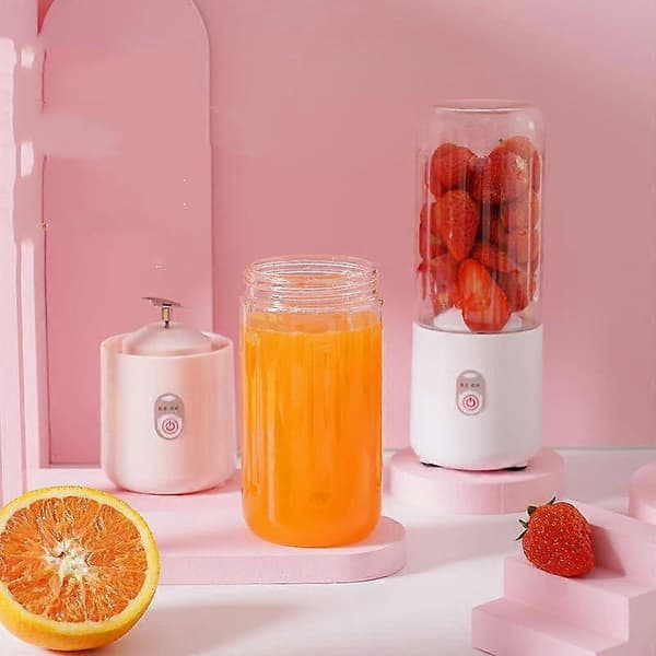 Bærbar Blender USB Oppladbar Mini Smoothie Maker for Reise og Enkel Rengjøring