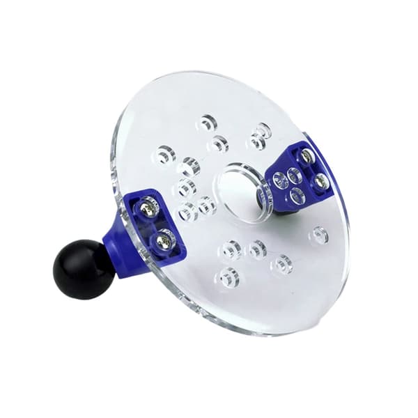 Trimmeoverfresbase Klar Akrylbaseplate for Trearbeid og Snekring