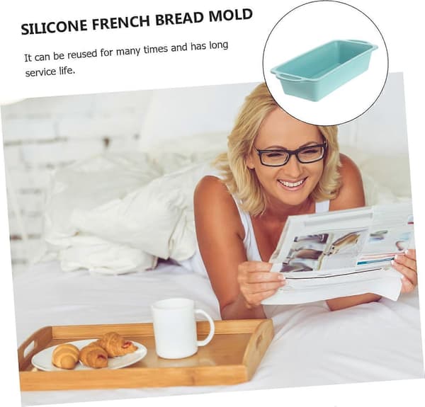 Silikonbakeform Matkvalitets Non-stick Enkel Frigjøring for Scones Trøfler Yoghurtdesserter