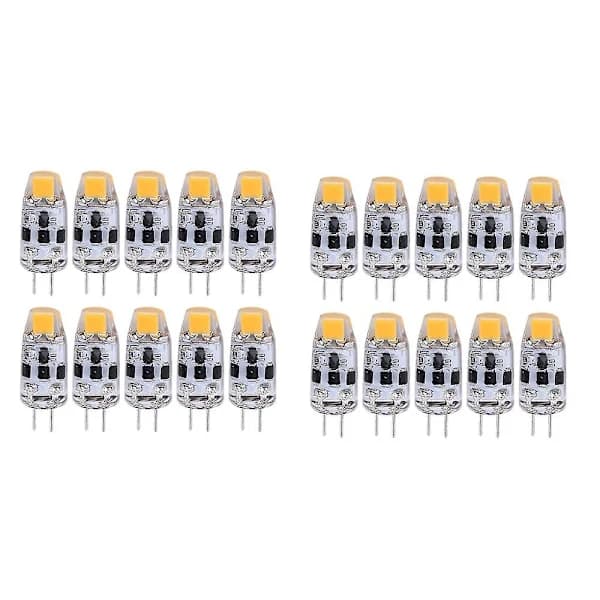 {xjxj}G4 Lyspære 2W G4 LED-pære tilsvarer G4 Halogenpære Varmhvit