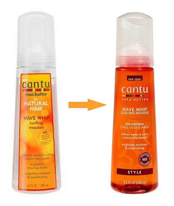 CANTU Shea Butter Wave Whip Curling Mousse 8.4oz