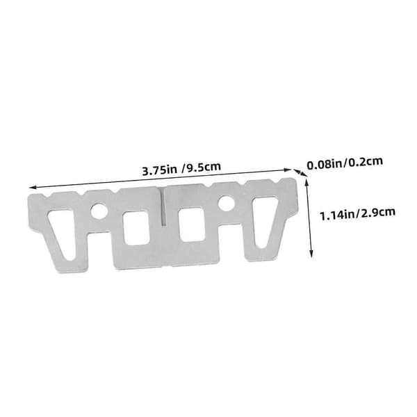 Titanium Camping Stand with Hollow Design for Visible Flame Control, Lightweight Outdoor Wok Stand