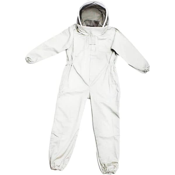Beekeeper Suit, Beekeeping Suit with Protective Veil, Detachable Hat, Beekeeping Jacket, Total Protection for Unisex, for Bee Sting Prevention