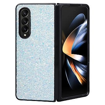Flash Diamond Telefondeksel til Samsung Galaxy Z Fold4 (Flash Hvit)