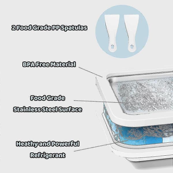 Ice Plate for Making Ice Cream, Rolled Ice Cream Maker, Ice Roll Plate for DIY Ice Rolls