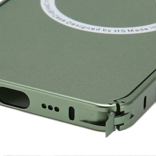 Magnetic Phone Case with Camera Lens Protector, Mobile Phone Protective Cover for MagSafe