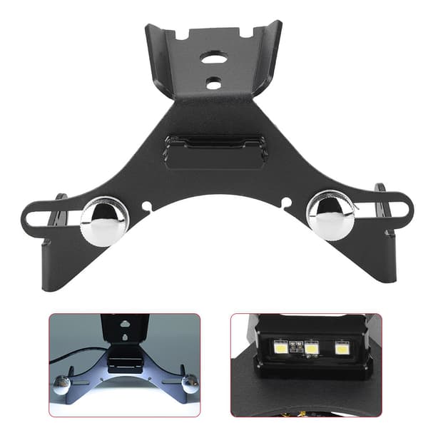 Motorcykel nummerpladeholder, Fender Eliminator med LED-lys til YAMAHA R1 2015-2018