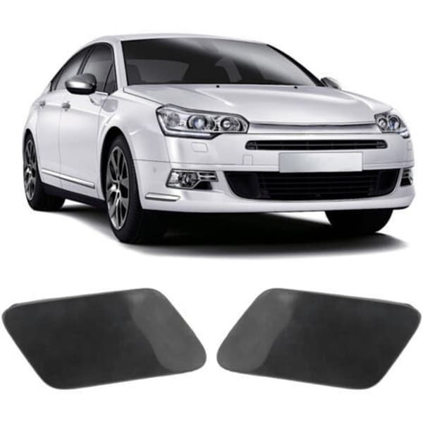 2 stk. frontfanger lyktespylerdeksel 7422H9 biltilbehørsbytte for Citroen C5 2009-2019