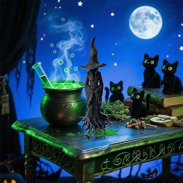 Cracker Barrel Treheks Statue Halloween Dekor Gave 20/30 cm 30cm