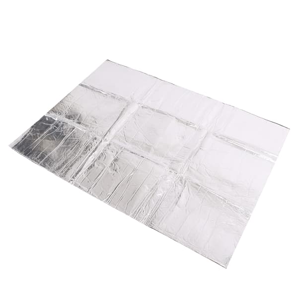 0,5 cm varmeisolasjonsmatte for panser, lyddemping for bilmotor, universell 1,4x1 m