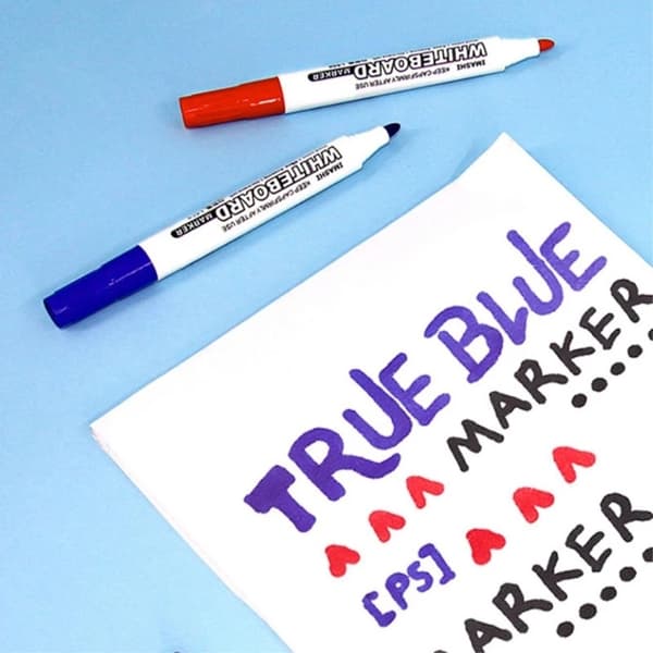Whiteboard Marker Pen Målning Teckning - 3 st i olika färger