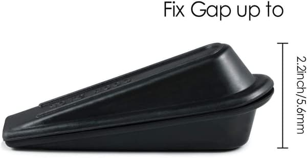 Rubber Door Stop, Suitable for All Floors, Non-Slip and Scratch-Free Design (5-Pack)