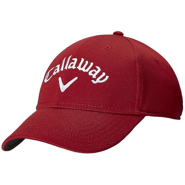 Callaway Golf Herr 2026 Tour Logo Justerbar Baseballkeps Röd One Size Red One Size