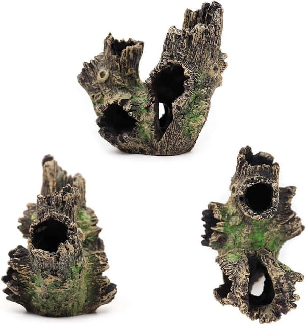 Akvariedrivved akvarium trestubbe hule ornament skilpadde gjemmested dyreavlskasse