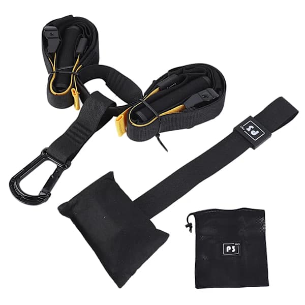 Fitness Suspension Trainer Kit Full Body Workout All Levels Effective Training
