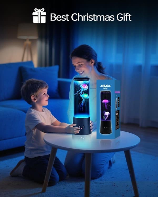 Laavalamppu Pöytälamppu USB LED 29cm 16 Väriä Kupla Yö Lasten Sisustus