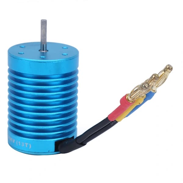 13T 3000KV Brushless Motor Replacement Upgrade Accessory Fits for 1/10 RC Car [CO]