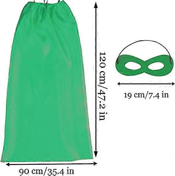 Superheltekapper og masker til voksne - Halloweenkostumer Voksenkappe Superheltefestkapper