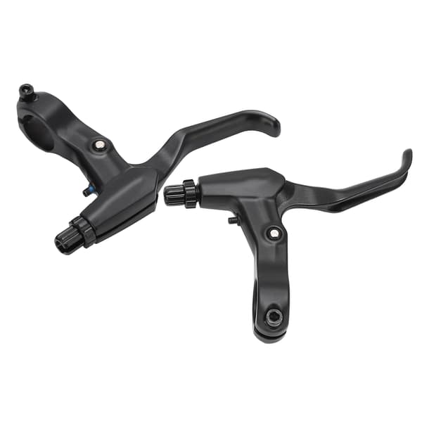 2 stk. bremsegreb i aluminiumslegering til foldecykel mountainbike reservedele sort