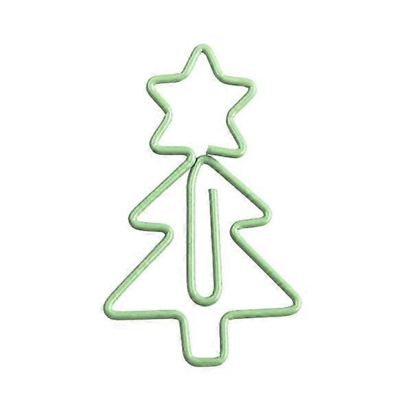 20-pack metall julgransklämmor med julgransbeläggning