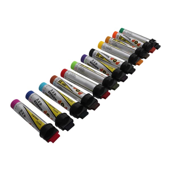 12 Pieces Posca Paint Pens Safe Wide Application Quick Drying Waterproof Comfortable Design Marker for Home Studio Office