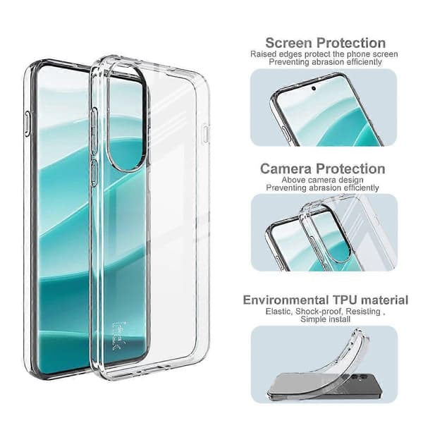 Transparent Mjukt TPU-telefonfodral för OnePlus Nord 5 5G