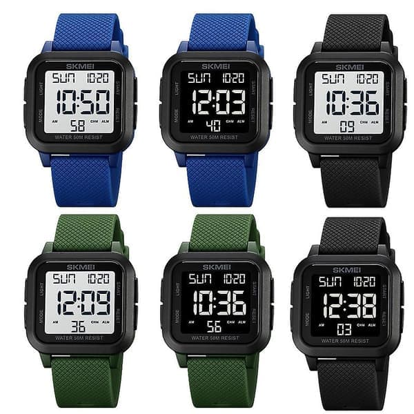 Skmei 1894 Square Sport Waterproof Watch 1894 DXGHC