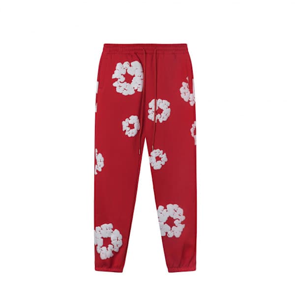 Denim Tears hettegenser og bukse-sett - Rød - Størrelse S Red S
