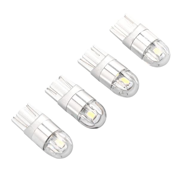 4 stk 12V DC Hvit T10 OSRAM 3030 2SMD W5W 192 168 LED-FX-