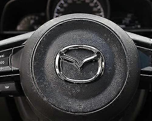 Krom Sølv Bilrat Emblem Logo Badge til Mazda 3 6 CX-3 CX-5 CX-9