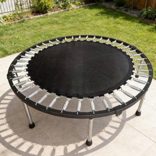 Trampoline Jumping Mat Replacement Mat Trampoline Mat Jumping Surface Net with Secure Fastening Durable PP for Stable Jumping Suitable for Triangle Buckle 40 Inch Triangle Buckle 40 Inch