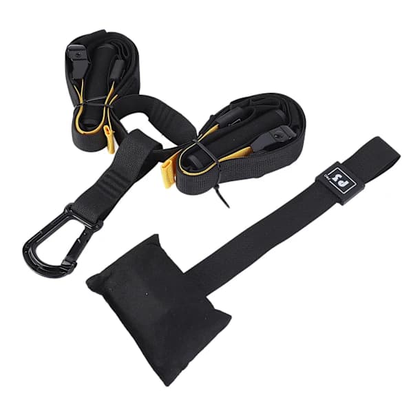 Fitness Suspension Trainer Kit Full Body Workout All Levels Effective Training