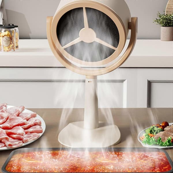 Portable Kitchen Hood with Efficient Filtration, USB-Powered Low-Noise Range Hood