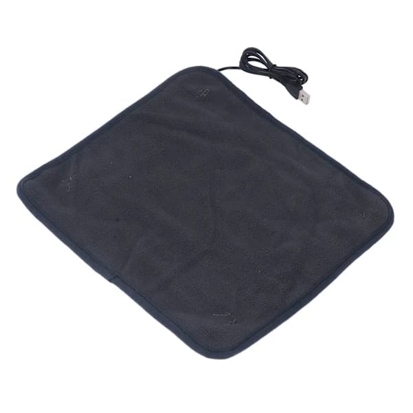 USB Heating Pad 3 Temperature Settings Keeps Warm Shoulder Neck Leg Waist Heated Mat with Timer Dark Grey