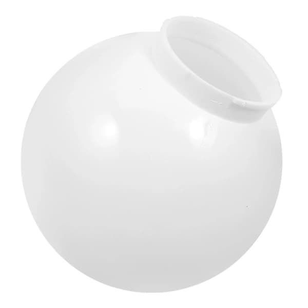 Spherical Lampshade Acrylic Outdoor Lighting Replacement Shade White 20.00X20.00X20.00CM[CO]
