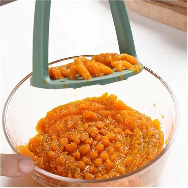Stainless Steel Potato Ricer and Puree Press for Smooth Mash and Easy Fruit Crushing, 2-Pack