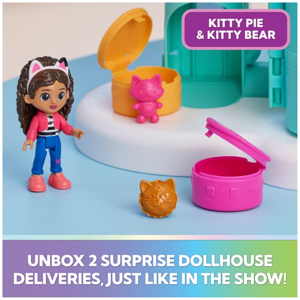 DREAMWORKS GABBY'S DOCKHUS Meow-Mazing Dockhus, 60 cm högt, 15 delar