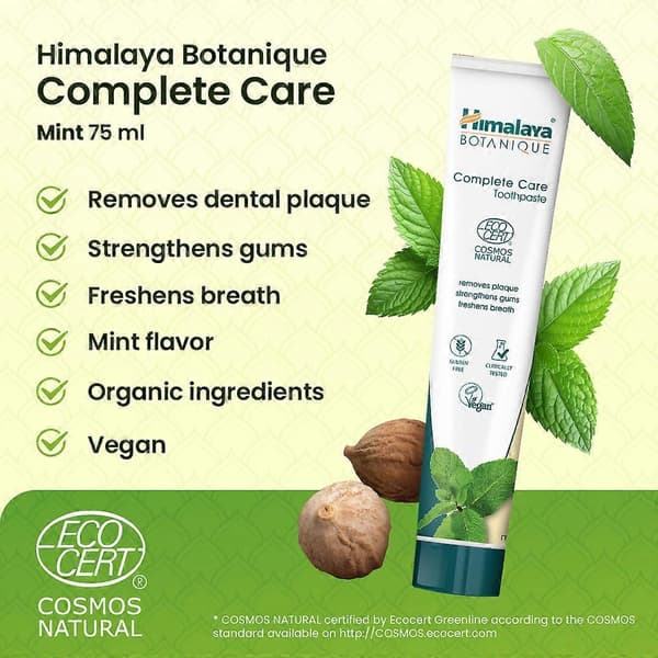 Himalaya Botanique Complete Care Tandkräm - Mint 75 ml