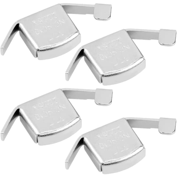 4 stk. Sølv Universal Magnetisk Syguide Fødder, Maskine A