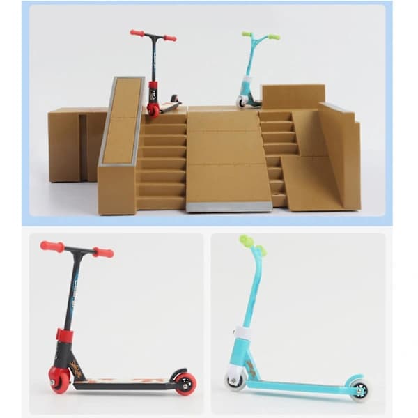 Fingerscooter i Legering Interaktiv Skateboard Fingerleke For T