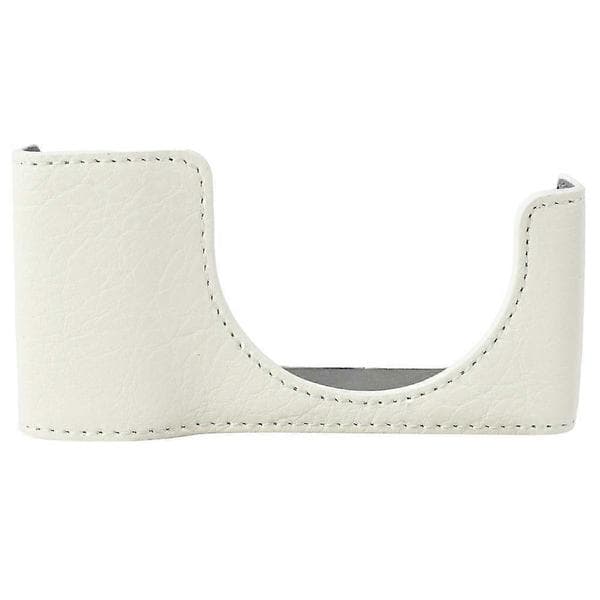 Practical and Beautiful Litchi Camera Base Protective Case with Shoulder Strap and Battery Access for Ricoh GR III / GR IV